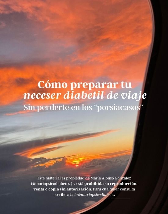 Como preparar tu neceser diabetil de viaje